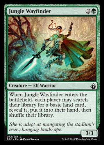 Jungle Wayfinder - Battlebond - English - NM - MTG