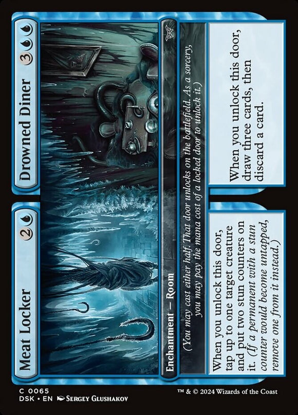Meat Locker // Drowned Diner - Duskmourn: House of Horror - English - NM - MTG