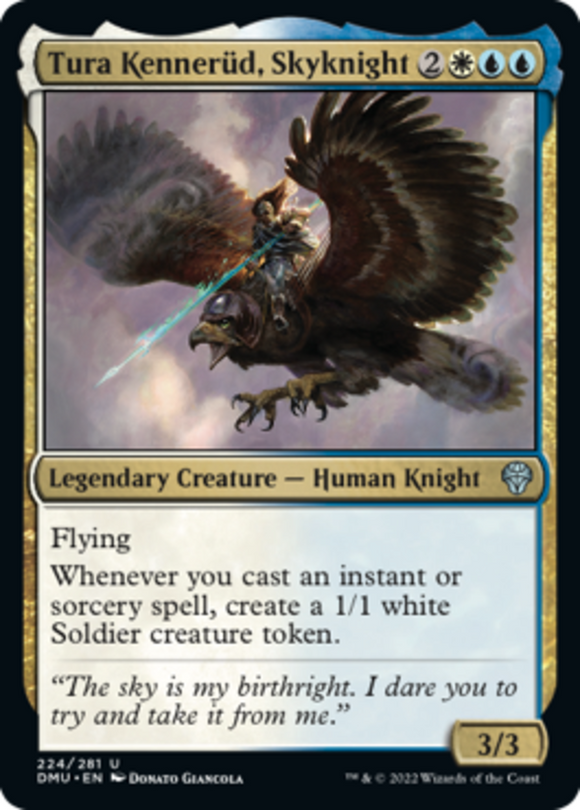 Tura Kennerud, Skyknight - Dominaria United - English - NM - MTG