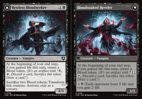 Restless Bloodseeker // Bloodsoaked Reveler - Innistrad Remastered - English - N