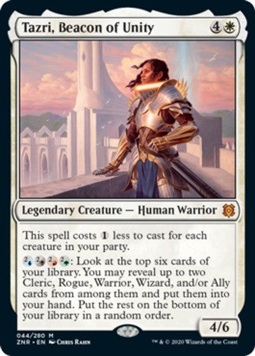 Tazri, Beacon of Unity - Zendikar Rising - English - NM - MTG