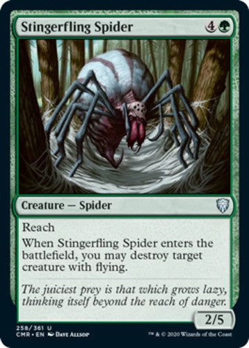 Stingerfling Spider - Commander Legends - English - NM - MTG