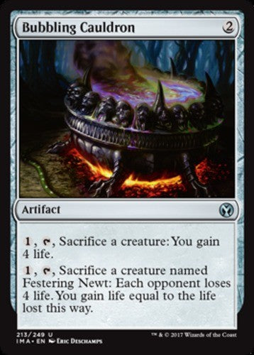 Bubbling Cauldron - Iconic Masters - English - NM - MTG