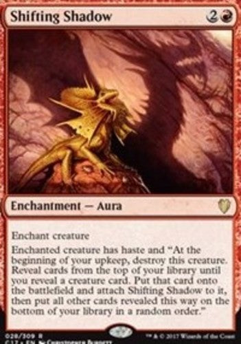 Shifting Shadow - Commander 2017 - English - NM - MTG