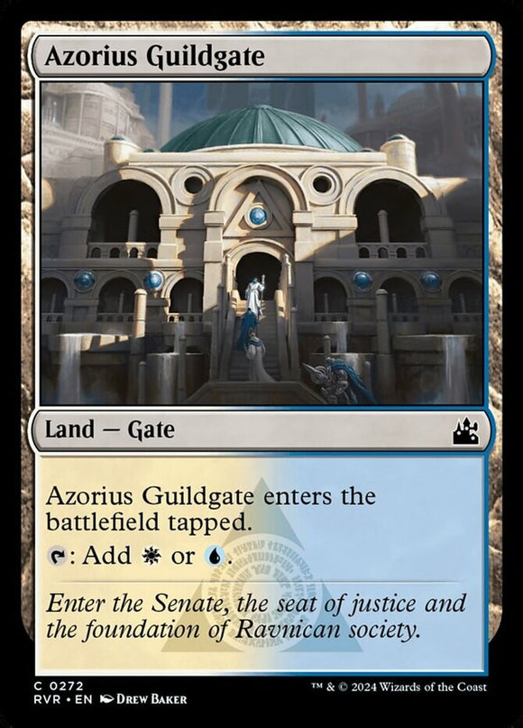 Azorius Guildgate - Ravnica Remastered - English - NM - MTG