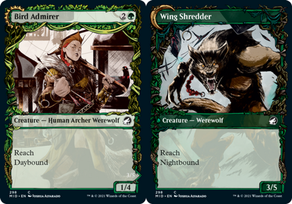 Bird Admirer // Wing Shredder - Showcase - Innistrad: Midnight Hunt - English -