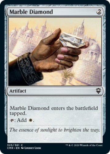 Marble Diamond - Commander Legends - English - NM - MTG