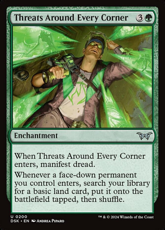 Threats Around Every Corner - Duskmourn: House of Horror - English - NM - MTG