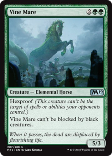 Vine Mare - Core Set 2019 (M19) - English - NM - MTG