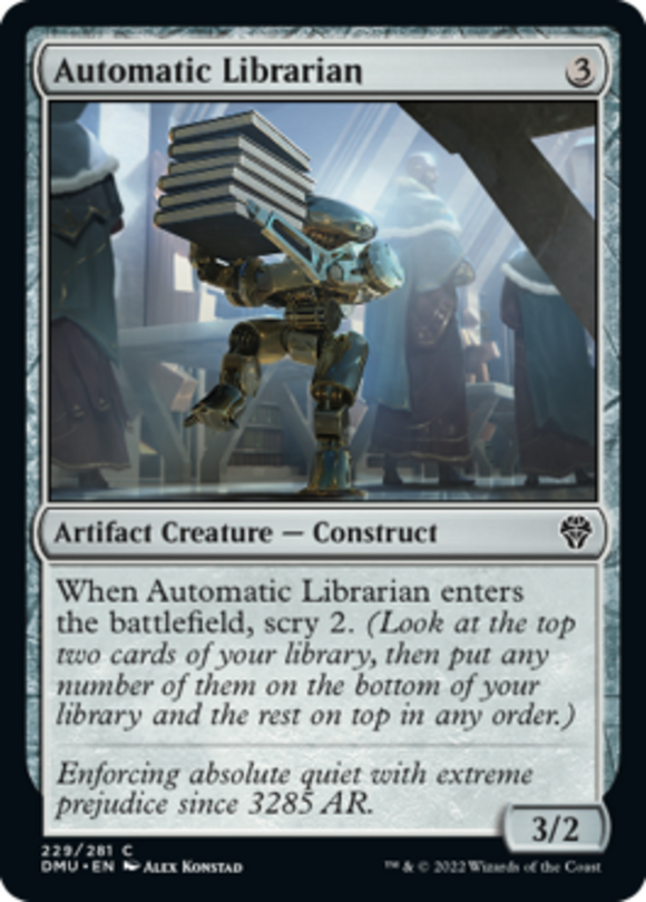 Automatic Librarian - Dominaria United - English - NM - MTG