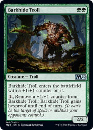 Barkhide Troll - Core Set 2020 (M20) - English - NM - MTG