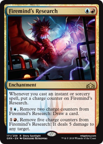 Firemind's Research - Guilds of Ravnica - English - NM - MTG