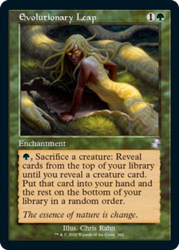 Evolutionary Leap - Time Spiral Remastered - English - NM - MTG