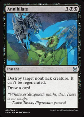 Annihilate - Eternal Masters - English - NM - MTG