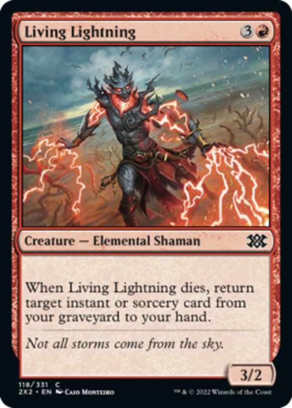 Living Lightning - Double Masters 2022 - English - NM - MTG
