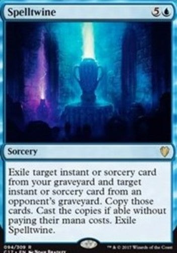 Spelltwine - Commander 2017 - English - NM - MTG