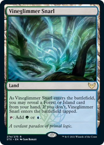 Vineglimmer Snarl - Strixhaven: School of Mages - English - NM - MTG
