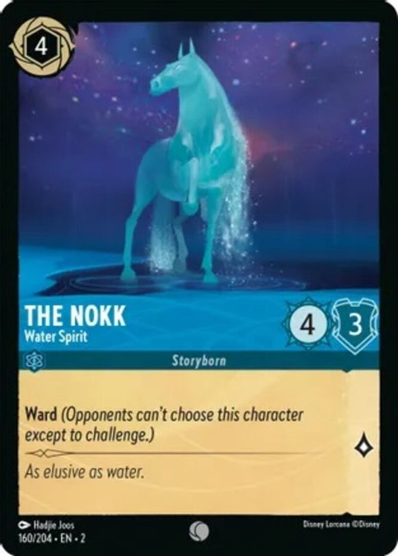 The Nokk - Water Spirit - 160/204 - Common - Rise of the Floodborn NM
