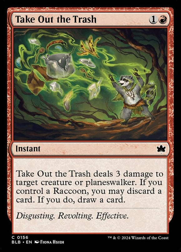 Take Out the Trash - Bloomburrow - English - NM - MTG