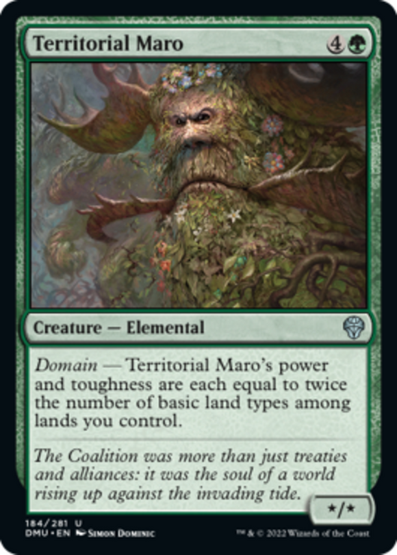 Territorial Maro - Dominaria United - English - NM - MTG