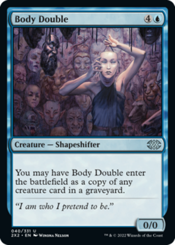 Body Double - Double Masters 2022 - English - NM - MTG