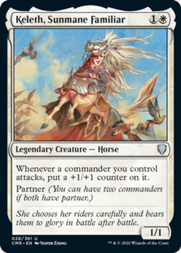 Keleth, Sunmane Familiar - Commander Legends - English - NM - MTG
