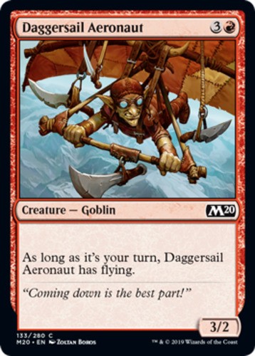 Daggersail Aeronaut - Core Set 2020 (M20) - English - NM - MTG