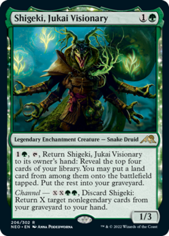 Shigeki, Jukai Visionary - Kamigawa: Neon Dynasty - English - NM - MTG