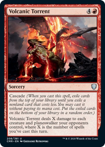 Volcanic Torrent - Commander Legends - English - NM - MTG