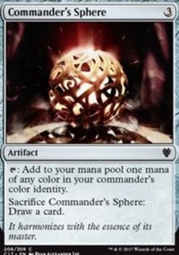 Commander's Sphere - Commander 2017 - English - NM - MTG