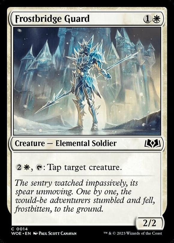 Frostbridge Guard - Wilds of Eldraine - English - NM - MTG