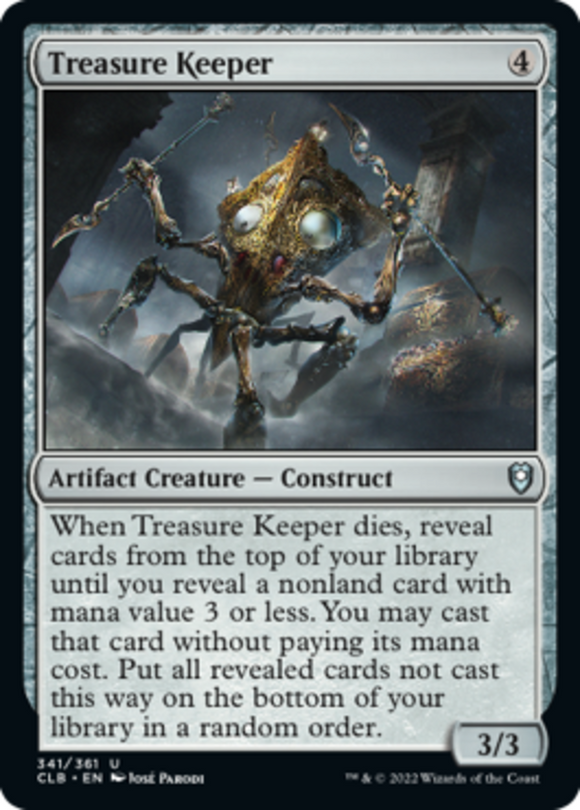 Treasure Keeper - Battle for Baldur's Gate - English - NM - MTG