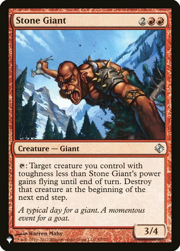 Stone Giant - The List - The List - English - NM - MTG