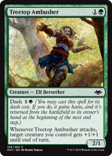 Treetop Ambusher - Modern Horizons - English - NM - MTG