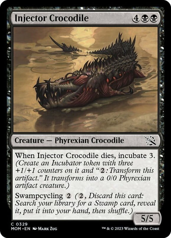 Injector Crocodile - March of the Machines - English - NM - MTG