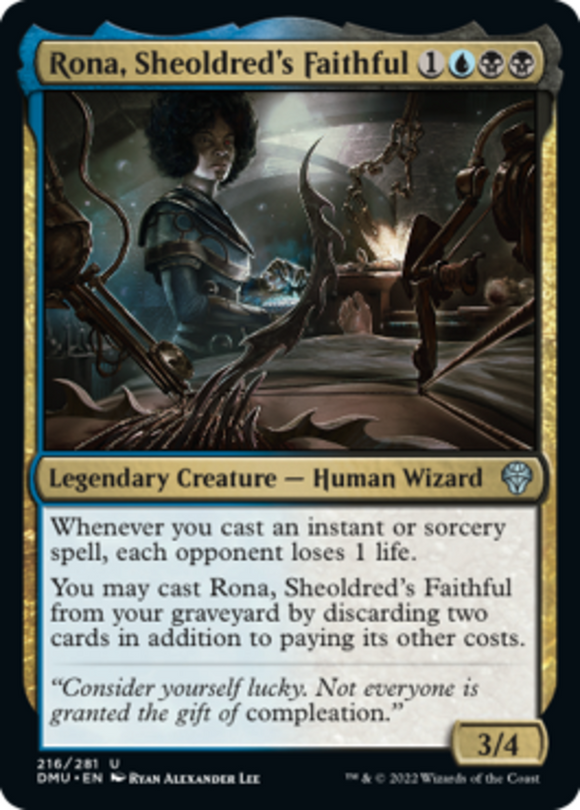 Rona, Sheoldred's Faithful - Dominaria United - English - NM - MTG