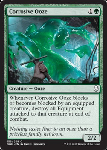 Corrosive Ooze - Dominaria - English - NM - MTG
