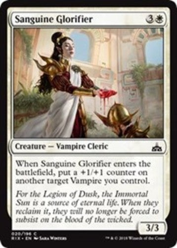 Sanguine Glorifier - Rivals of Ixalan - English - NM - MTG