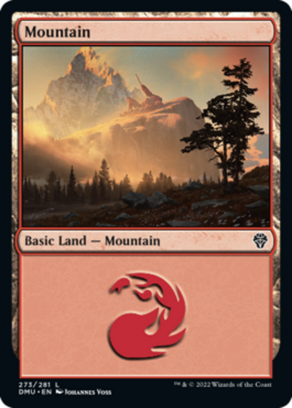 Mountain (273) - Dominaria United - English - NM - MTG