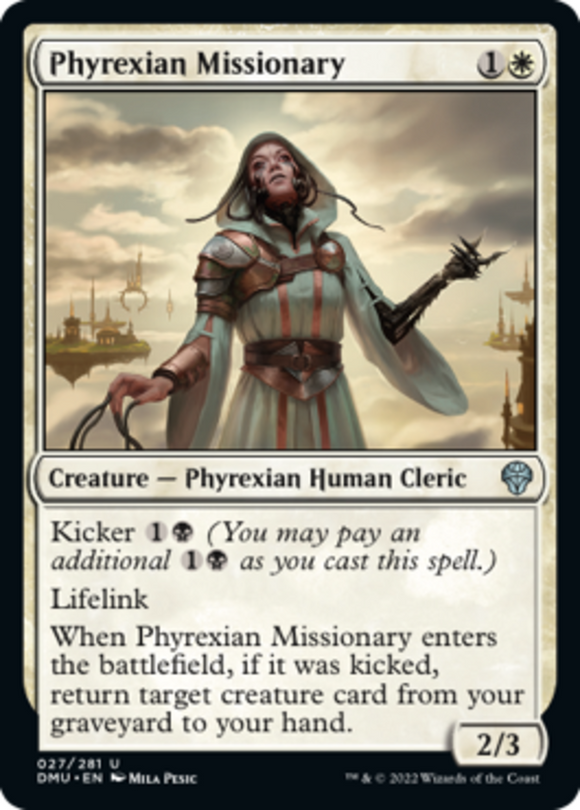 Phyrexian Missionary - Dominaria United - English - NM - MTG