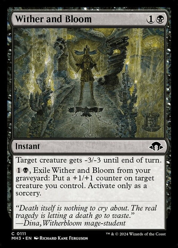 Wither and Bloom - Modern Horizons 3 - English - NM - MTG