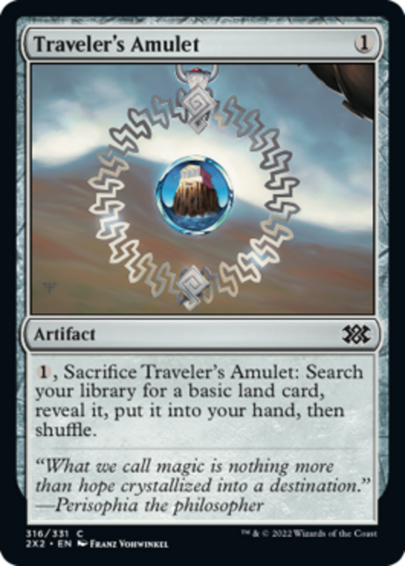 Traveler's Amulet - Double Masters 2022 - English - NM - MTG
