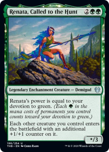 Renata, Called to the Hunt - Theros Beyond Death - English - NM - MTG