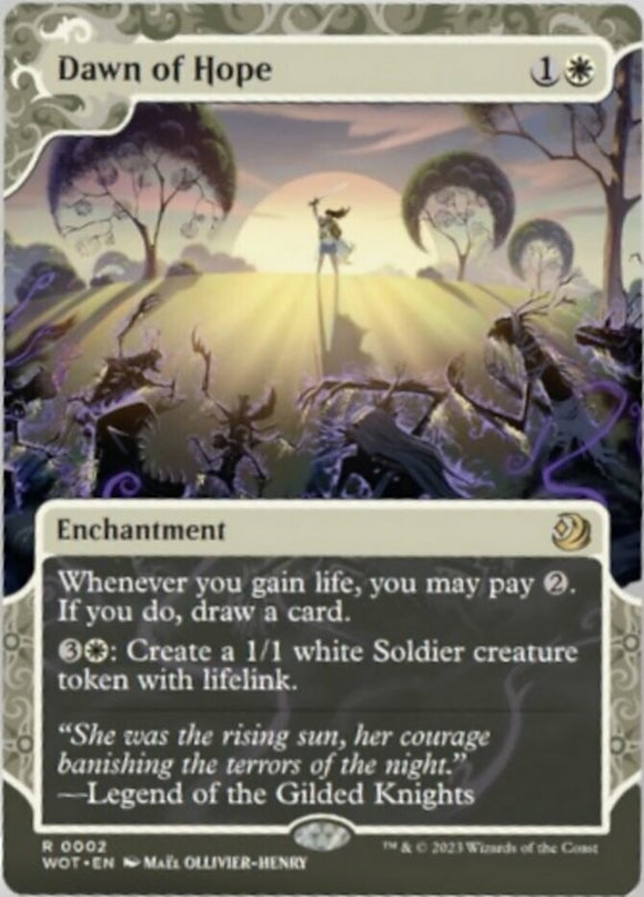 Dawn of Hope - Wilds of Eldraine: Enchanting Tales - English - NM - MTG