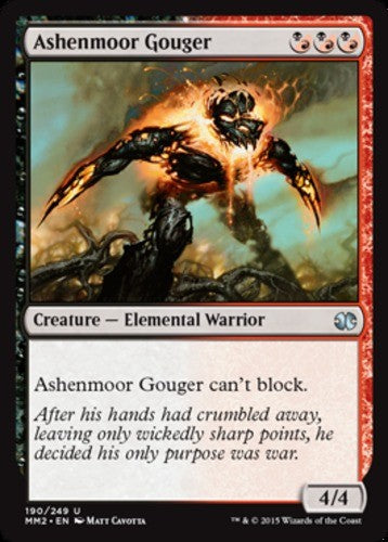Ashenmoor Gouger - Modern Masters 2015 - English - NM - MTG