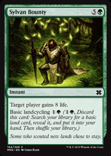 Sylvan Bounty - Modern Masters 2015 - English - NM - MTG