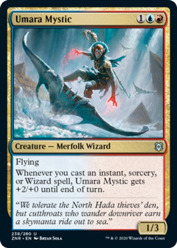 Umara Mystic - Zendikar Rising - English - NM - MTG