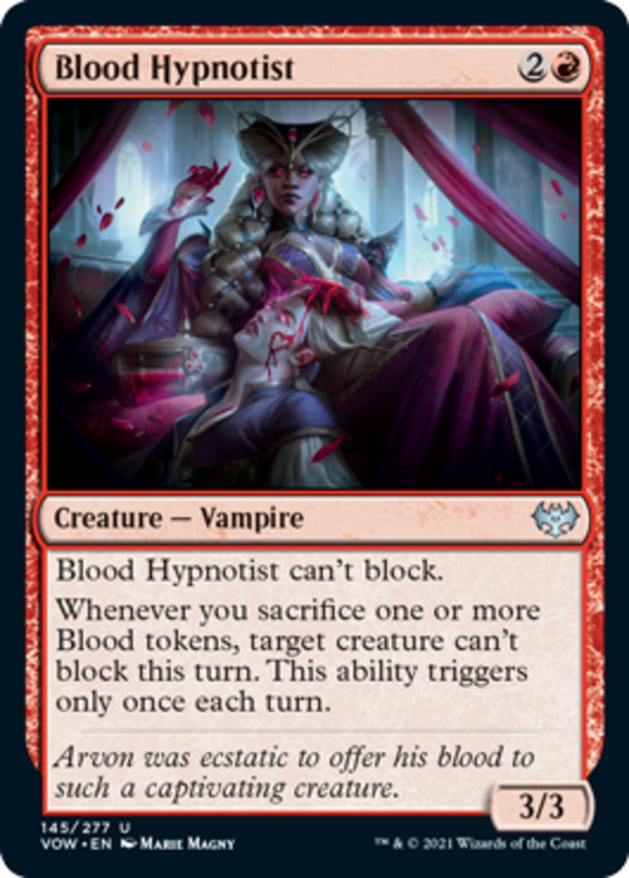 Blood Hypnotist - Innistrad: Crimson Vow - English - NM - MTG