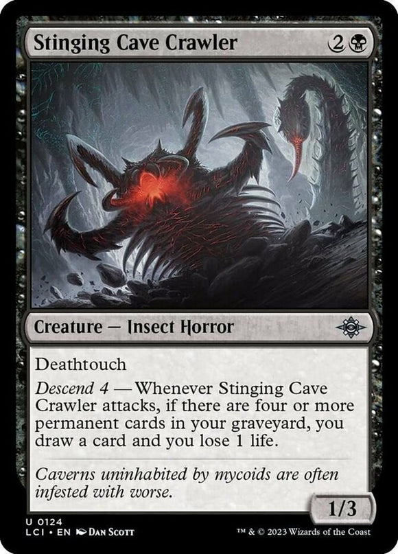 Stinging Cave Crawler - Lost Caverns of Ixalan - English - NM - MTG