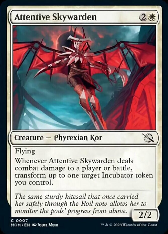 Attentive Skywarden - March of the Machines - English - NM - MTG